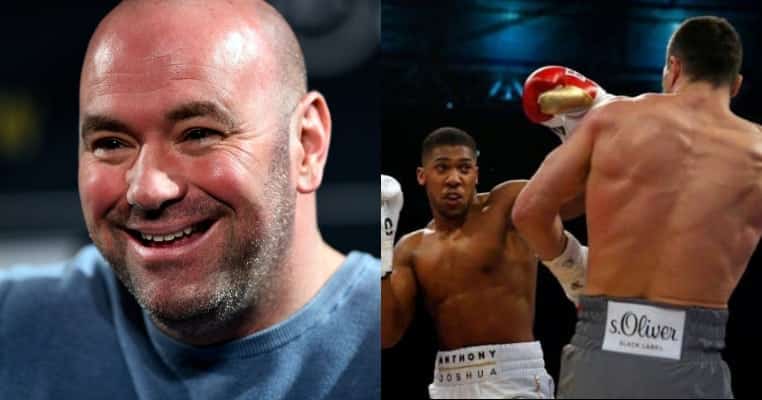 Dana White Responds To Rumors About Anthony Joshua Offer
