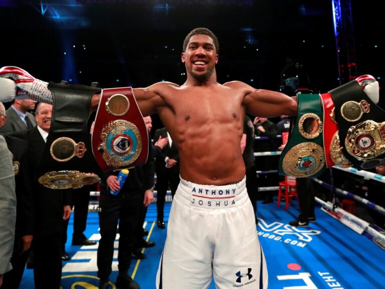 Anthony Joshua Responds To Deontay Wilder & Tyson Fury