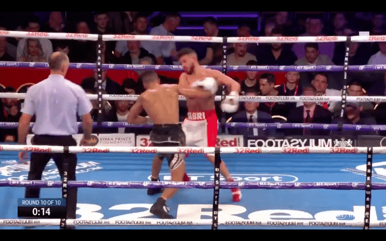 Watch: Taunting Boxer Gets Slept With Seconds Left In Fight
