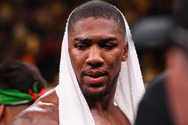 Anthony Joshua Believes Francis Ngannou Beat Tyson Fury