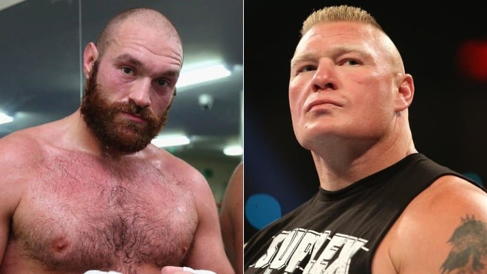 Tyson Fury: I’ll ‘Flatten’ Brock Lesnar In WWE Or A Real Fight