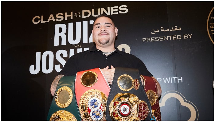 Andy Ruiz Says Pressure All On Joshua, Ahead Of Their Rematch