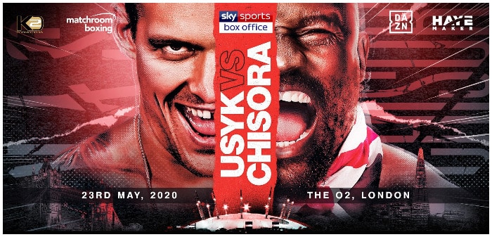 Derek Chisora And Oleksandr Usyk  Set To Face Off With One Another
