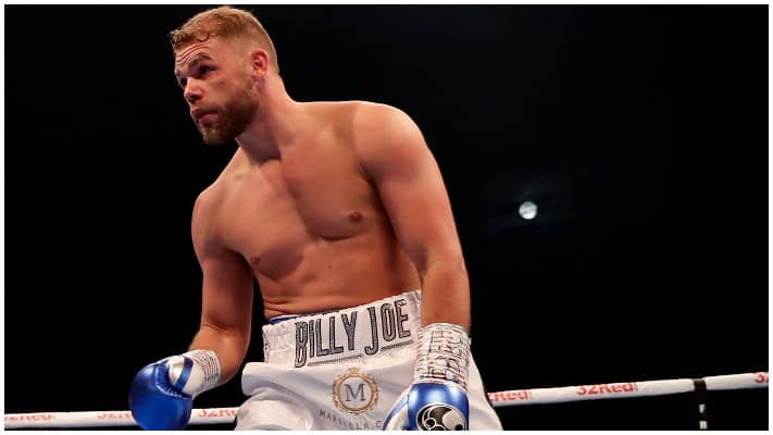 Billy Joe Saunders Back Training, Plans To Return To The Ring