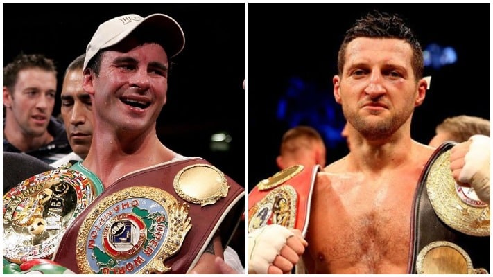 Joe Calzaghe Laughs Off Carl Froch Call Out