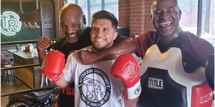 Mike Tyson Training With Retired UFC Double Champion Henry Cejudo