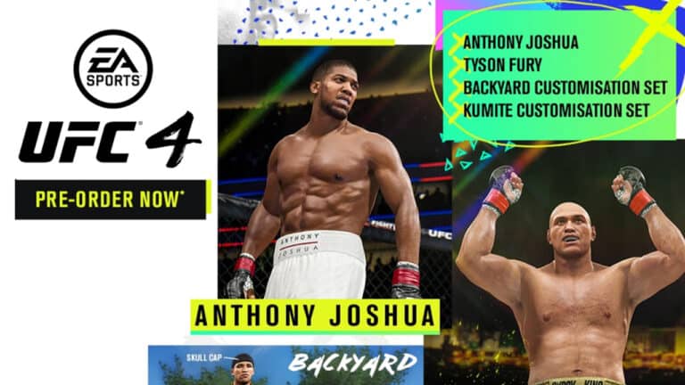 Tyson Fury & Anthony Joshua Announced As Playable Characters In UFC 4