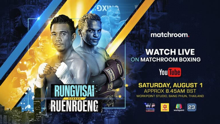 Matchroom Boxing To Livestream Srisaket Sor Rungvisai’s Return