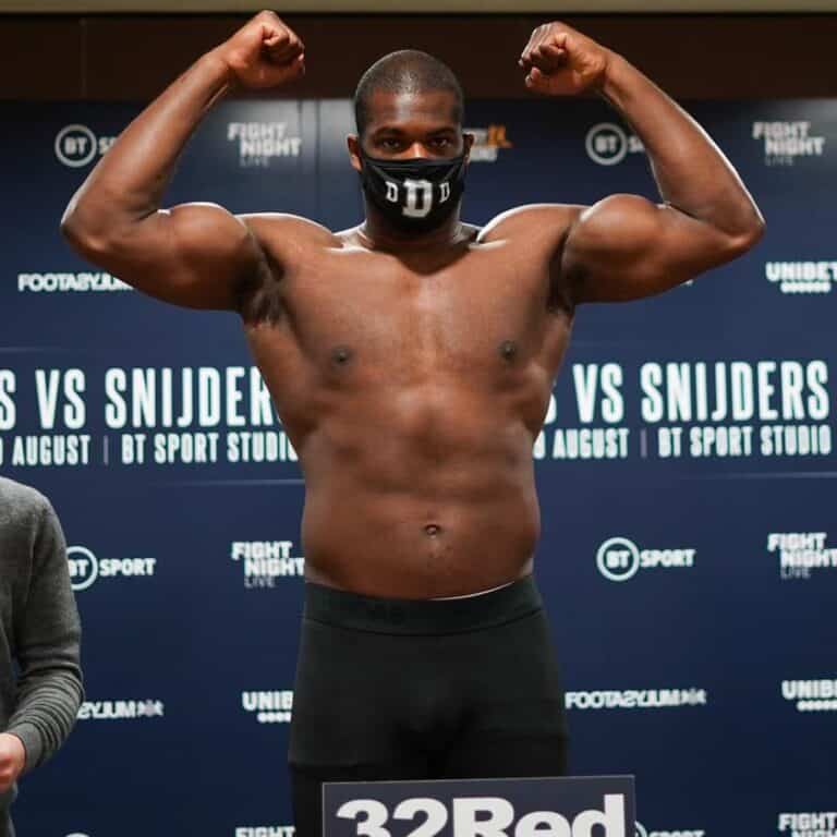 Daniel Dubois Wants A ‘Step-Up’ in Competiton, Eyes Chisora Or Whyte Next