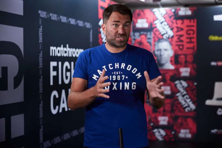 Eddie Hearn Believes Tyson Fury vs. Francis Ngannou Will Be Less Competitive Than Floyd Mayweather vs. Conor McGregor