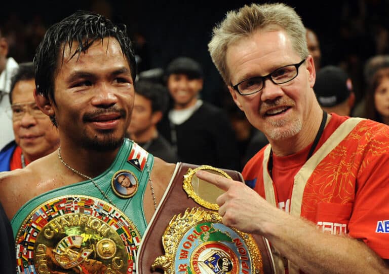 Freddie Roach Confident Manny Pacquiao Will Make Light Work Of Conor McGregor