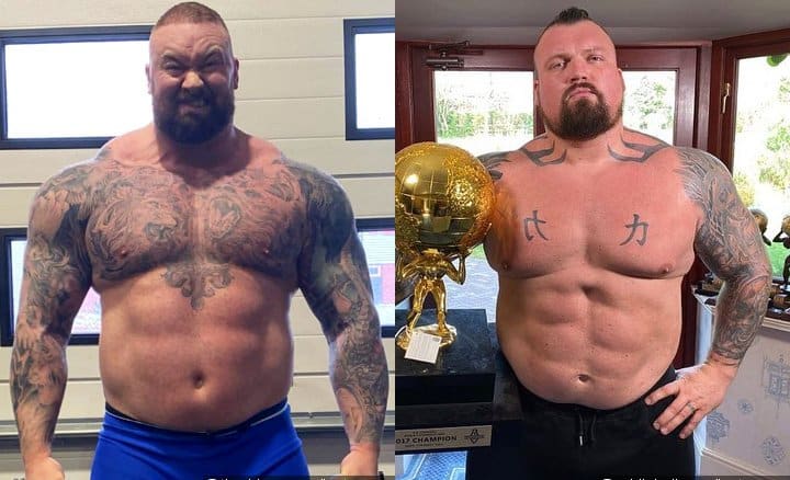 Strongmen Eddie Hall and Hafpor Bjornsson Being Scheduled For Sept 2021