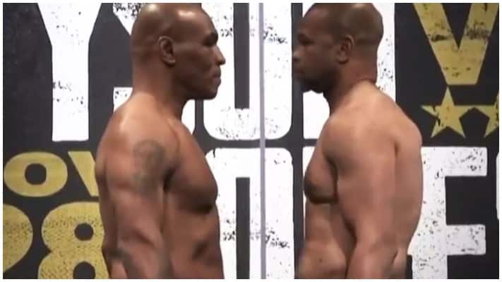 VIDEO | Mike Tyson & Roy Jones Jr. Face Off Ahead Of Exhibition Bout