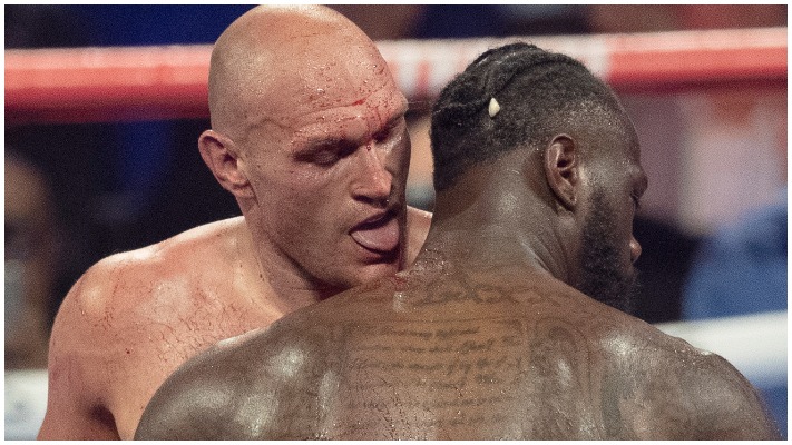 Tyson Fury Explains Why He Licked Deontay Wilder Mid-Fight