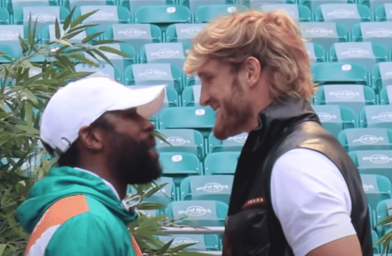 Floyd Mayweather, Logan Paul Faceoff For Final Time Before Exhibition Bout