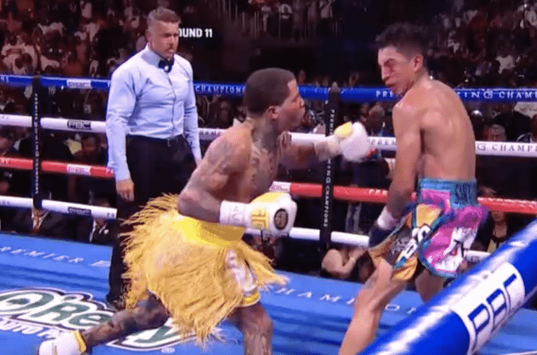 Gervonta Davis Knocks Mario Barrios Down Thrice To Become Three-Division Champion