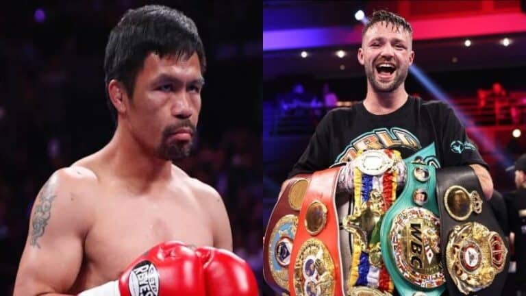 Manny Pacquiao Open To Fighting Undisputed Champion Josh Taylor