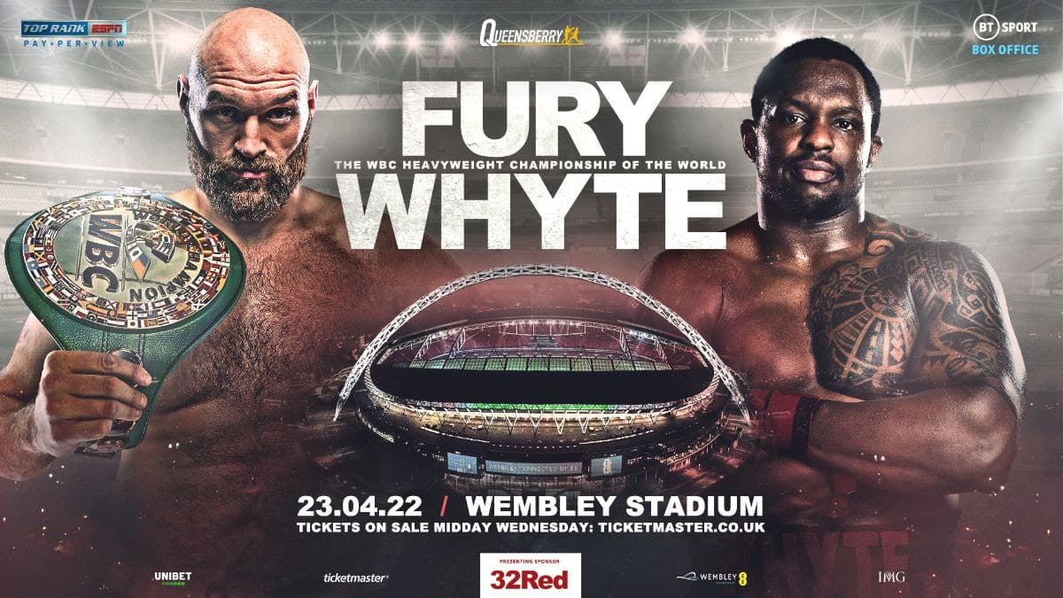 fury whyte live