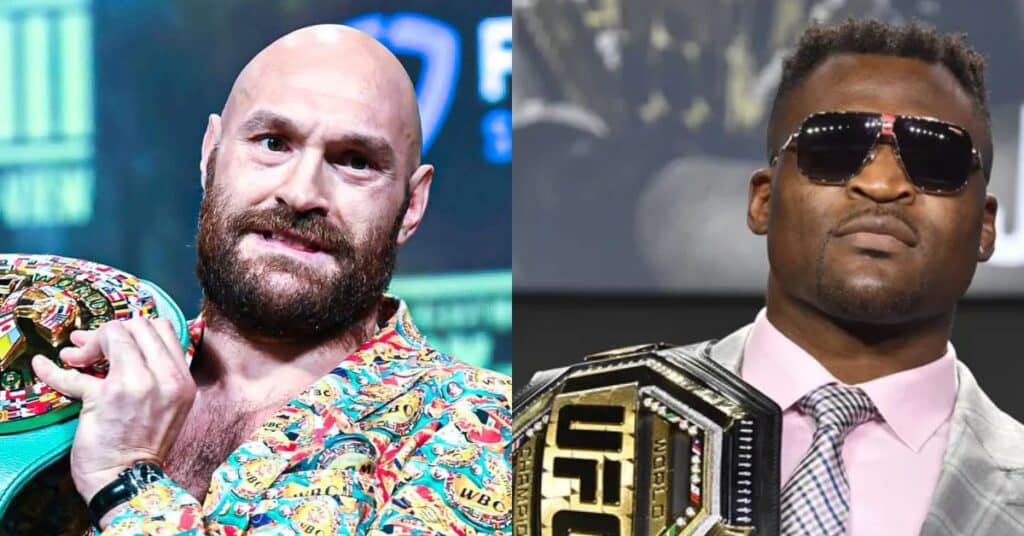 Tyson Fury betting favorite over Francis Ngannou