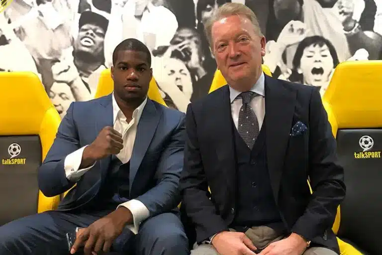 Frank Warren Plans To Appeal Daniel Dubois’ Loss To Oleksandr Usyk Due To Controversial Low Blow