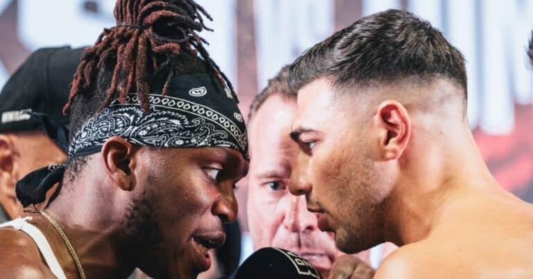 KSI & Tommy Fury: Pair Continue to Heat Fight Up as Show Bodies Off