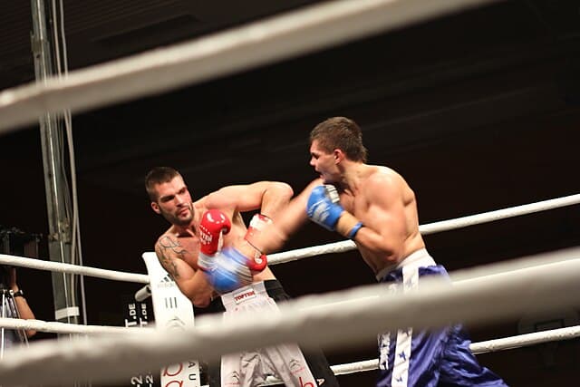 Boxing Fight in Ring