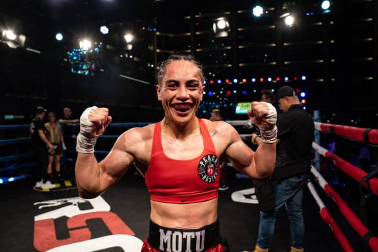 IBO Super Bantamweight Champion Mea Motu