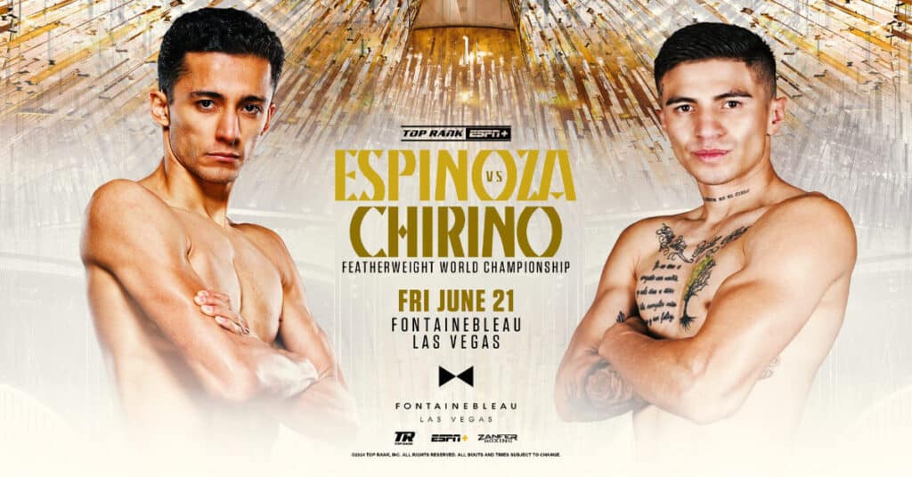Rafael Espinoza vs Sergio Chirino