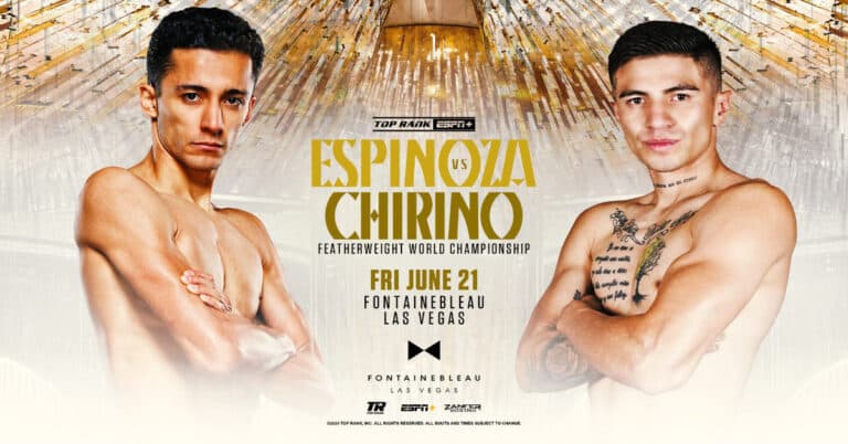 Rafael Espinoza vs Sergio Chirino